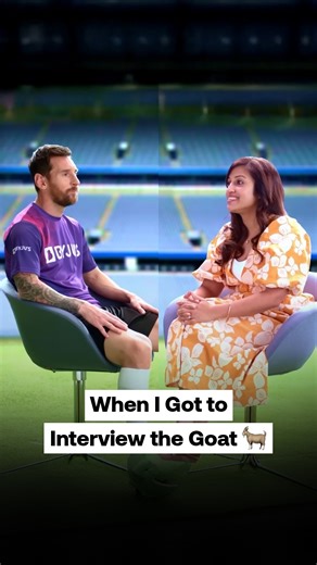 Divya Gokulnath on Instagram: "When you meet him, you realize why he is the best not just because of his talent, but because of his grounded nature. Despite lifting the World Cup and achieving everything possible, he spoke about pain and defeat with such vulnerability. It takes a special kind of strength to be this open. An absolute privilege to share this space with Messi. #Messi, you would be so proud -7.5 million kids learnt from the Education for all initiative - it's the biggest edtech phil