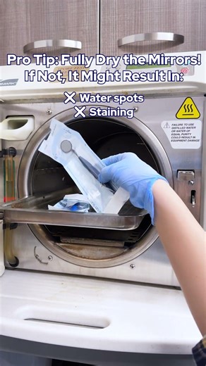 Rapid 5-Min Autoclave Ready ILLUCO Dental Mirrors! #dentalmirror #illuco