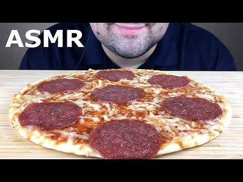 ASMR PEPPERONI PIZZA MUKBANG (Eating Sounds) NO TALKING