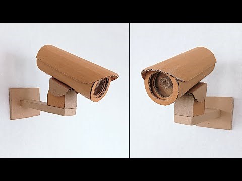 How to make cctv camera with cardboard | DIY Cctv camera | Science project
