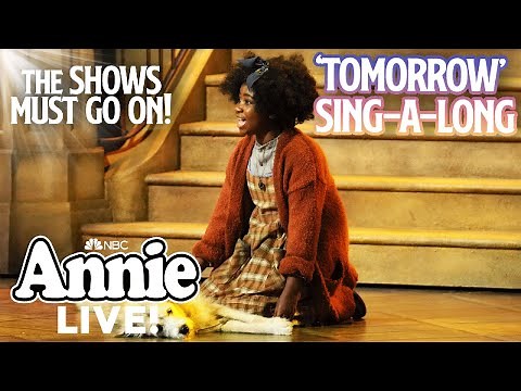 'Tomorrow' SING-A-LONG | Annie Live!