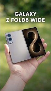 Samsung Galaxy Z Fold 8 Just Got Wider | Apple Should Be Worried
