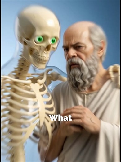 Why humans can't breathe from their rear 🤯😂 #Newcreator #skeleton #socrates #interestingfacts #breathing