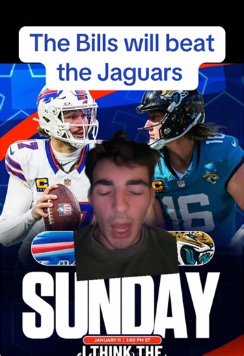 NFL Playoffs: The Buffalo Bills will beat the Jaguars today #nfl #football #fyp #bills #jaguars