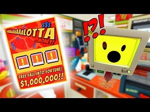 Store Clerk WINS LOTTERY and Gets Caught ASSAULTING Customers! - Job Simulator Gameplay