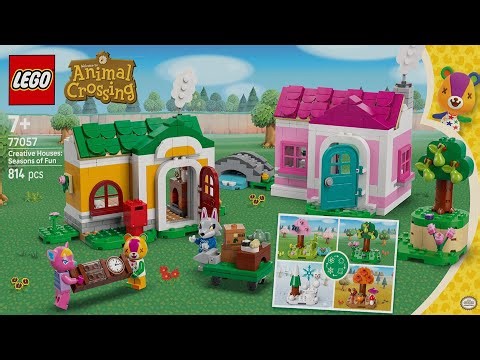 LEGO Instructions - Animal Crossing - 77057 - Creative Houses: Seasons of Fun (All Books)