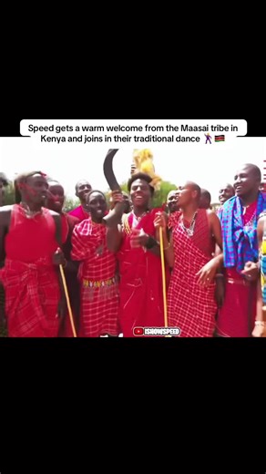 Speed Joins Maasai Tribe's Traditional Dance in Kenya