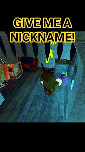 Go give me the best nickname😊 #roblox #shorts #viral