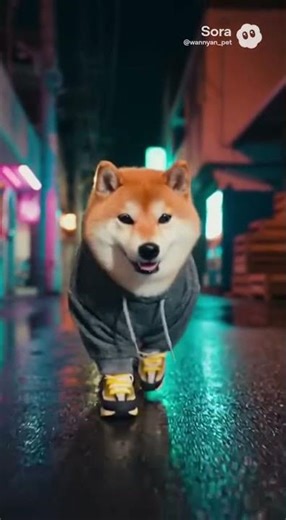 【悲報】ウチの柴犬、猫の集団に「エアマックス狩り」に遭う…👟🐕🐾 #SORA2 #shibainu