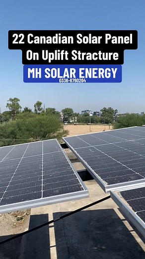 5.3K views · 51 reactions | 22 Canadian Solar Panel On Uplift...