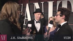 VF.com's video hosts really did make it into the #vfoscarparty—one minute before it ended. | Vanity Fair