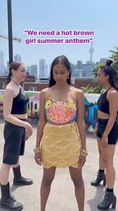 4.7K views · 66 reactions | All I need is ☕️+☀️ Choreographer: Alex Pollard @alexpollardxoDancers: Mel Hart @melhart1 & Patricia Gordon @ponytailpatricia ♥️♥️#browngirl #guyanese #indian #southasian #caribbean #diaspora #songwriter #newmusic | Anjulie | Facebook