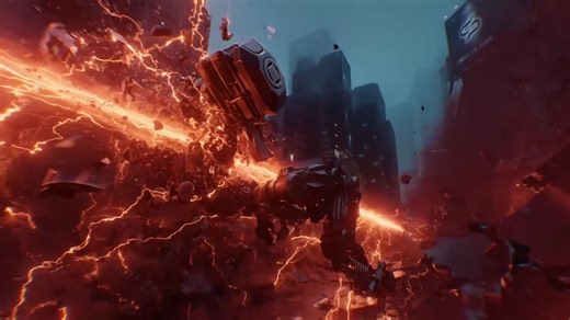 Quick Action Animation Scene Created in Blender 3D