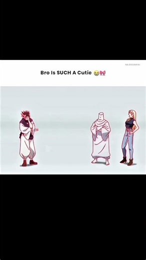 BRO IS SUCH A CUTIE 😭🎀#chosoedit #jjks3 #anime