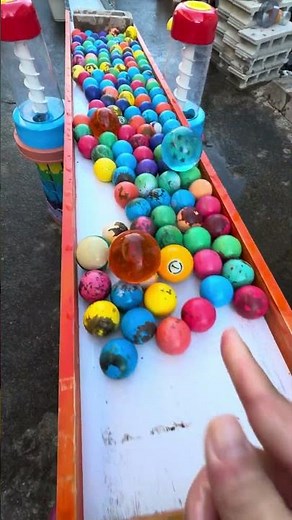 100 Marbles ☆ The ultimate marble run race２