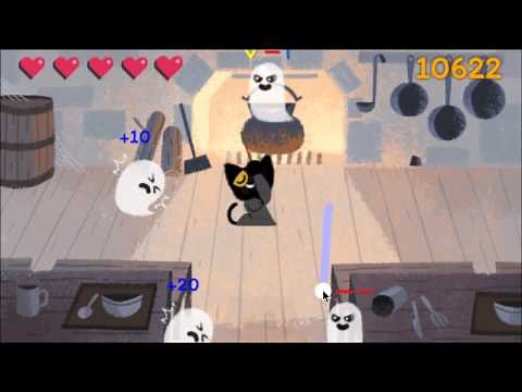 Google Doodle - Google Halloween Doodle 2016 - Halloween Game