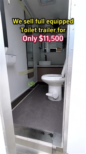 Goeasy – A five-compartment restroom trailer built for large crowds