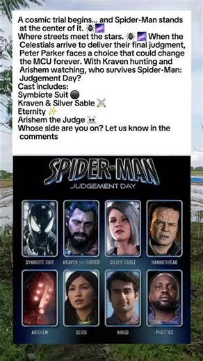 Spider-Man: Judgement Day – Cosmic Trial Begins 🕷️🌌 #spiderman #marvel #hollywood