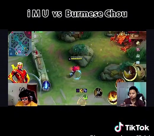 iMU နဲ့ Chou ပွဲလေး🔥❤️