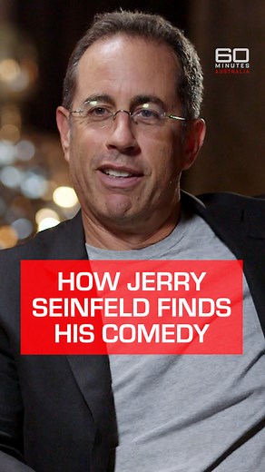 197K views · 3.1K reactions | Jerry Seinfeld made a career out of getting laughs from annoying everyday events. As he told #60Mins in 2016, "comedy always begins in irritation." Watch the full interview: https://nine.social/Ge8 | 60 Minutes Australia | Facebook