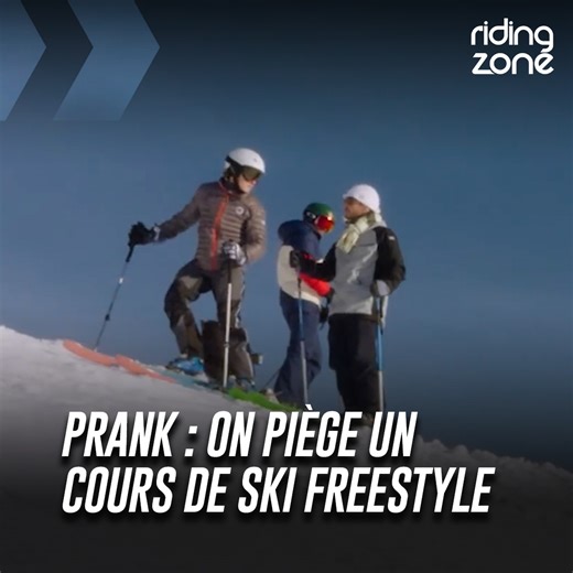 4.7M views · 22K reactions | Ces pros du ski freestyle poussent à bout Thomas, un moniteur de ski, en lui faisant un prank ! | Riding Zone | Facebook