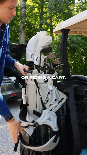Dri Lite Hybrid Plus combines the stability of a cart bag with the versatility of a stand bag #golf