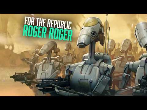 Why didn't the Republic use a Droid Army?