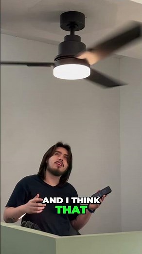 Smart Ceiling Fan: Easy Control & Simple Installation! #amazonfinds