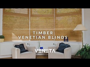Introducing: Veneta® Timber Venetian Blinds
