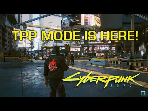 Third Person Mod in CYBERPUNK 2077 (TPP Mode Test)