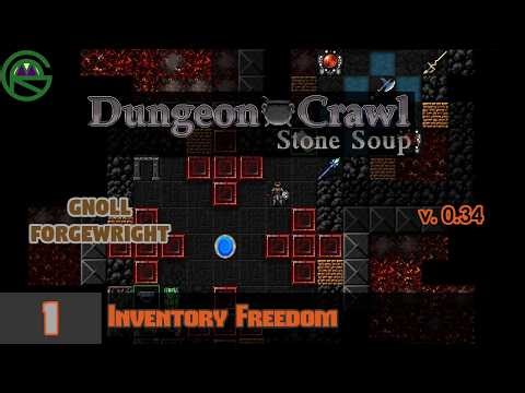 Dungeon Crawl: Stone Soup -- Episode 1: Inventory Freedom -- Gnoll Forgewright