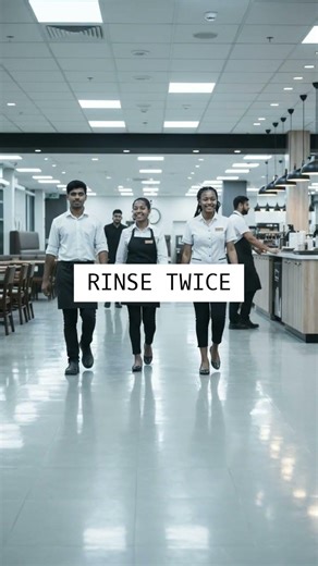 How We Clean Floors in Restaurants Without Leaving Residue