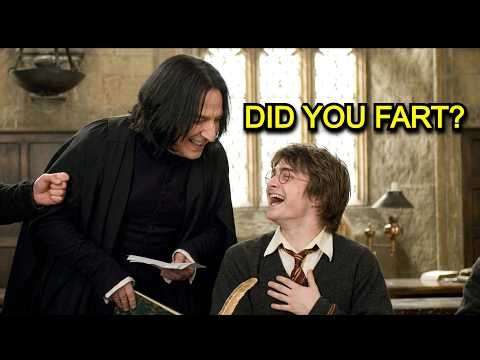 Harry Potter Funny Moments That Turn Filming Impossible!
