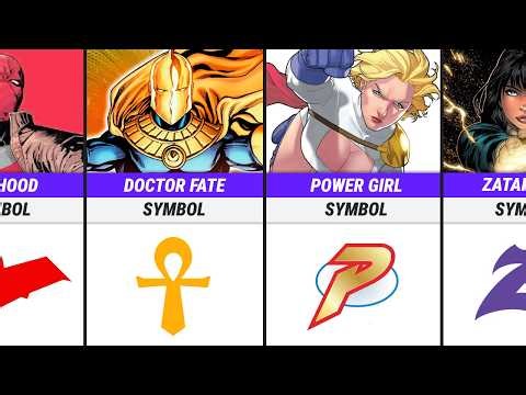 DC Superheroes and Their Symbols