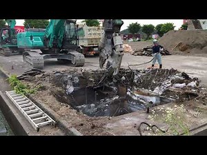 地中埋設物の解体 パート2