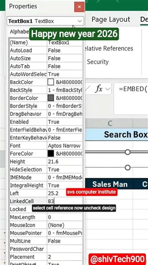 how to create search Box in Excel #excel #edexcel #exceltips #exceltricks #sorts #trending #ytshorts