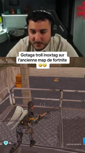 Gotaga et Inoxtag trollent sur l'ancienne map de Fortnite !