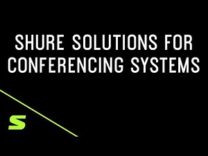 Shure Audio Solutions for Conferencing | Shure