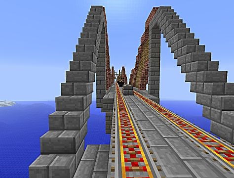 The 10 Coolest Minecraft Bridges!
