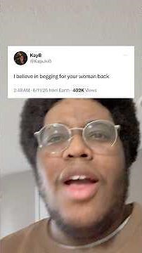 Begging for your woman back through music