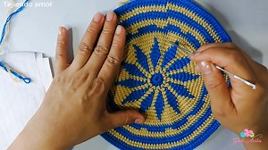 Base o fondo para mochilas wayuu o bolsos tejidos paso a paso | Aprende a tejer con Yuli Avila