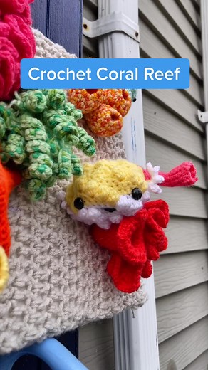 Calvin Lee Crochet Coral Reef Project