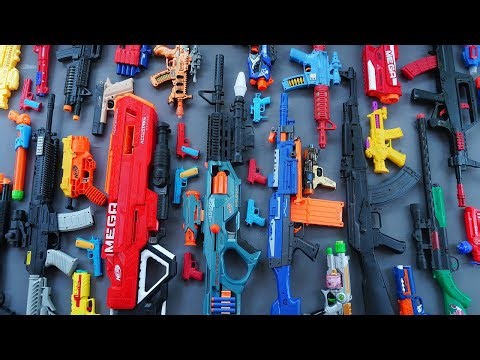Wave Attack! Monsters and Aliens vs. Nerf MEGA Blaster & Nerf Long Strike AK47–War 2025! 🚀💥👾