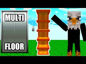 🦅 Minecraft Multi Floor Elevator Tutorial