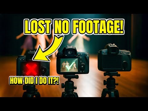 What’s the FAIL-SAFE Camera Setup for Dance Recitals? HERE'S MINE!