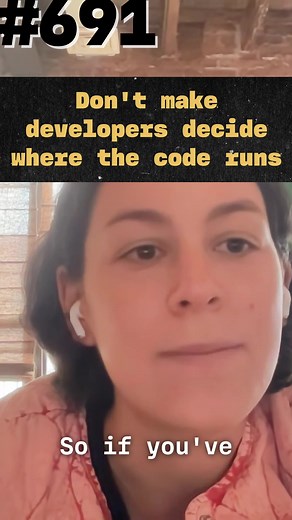 "I don't know, day one, where my users are going to be." - Rita Kozlov...