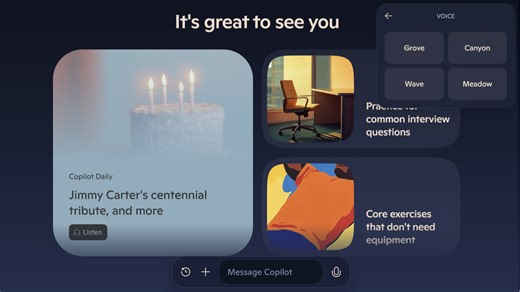 Copilot Voice Is Impressively Realistic, But How Cozy Do You Want to Get With AI?