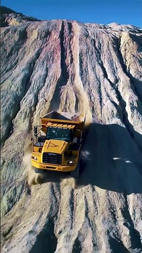 EPIC Heavy Machinery in Action: Colorful Digs & Extreme Drives! 🚧