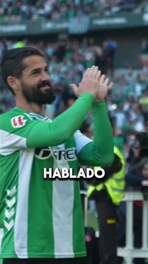 ISCO REAFIRMA A PELLEGRINI EN EL BETIS