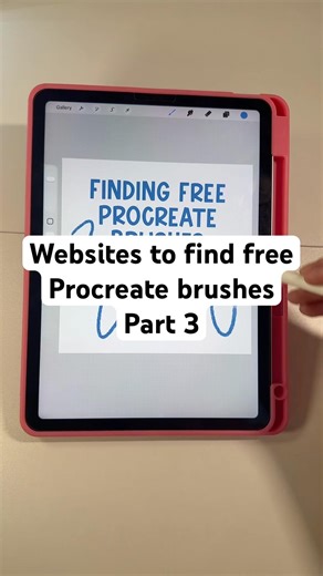 Free brushes for Procreate #procreatetips #procreatebrushes #procreatetutorial #procreateart